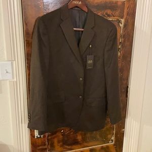 Tasso Elba Luxury Sportcoat Brown 100% Camel Hair